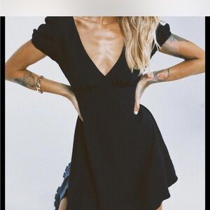 Princess Polly black dress size 2